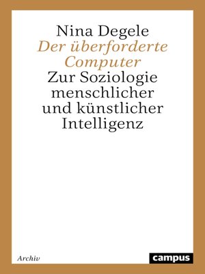 cover image of Der überforderte Computer